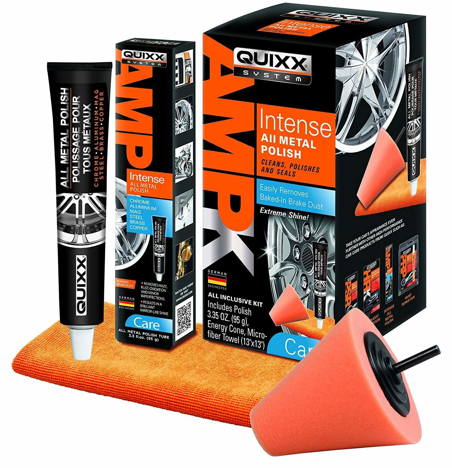 Quixx 10049 Intense All Metal Polish Kit with Quixx Energy Cone