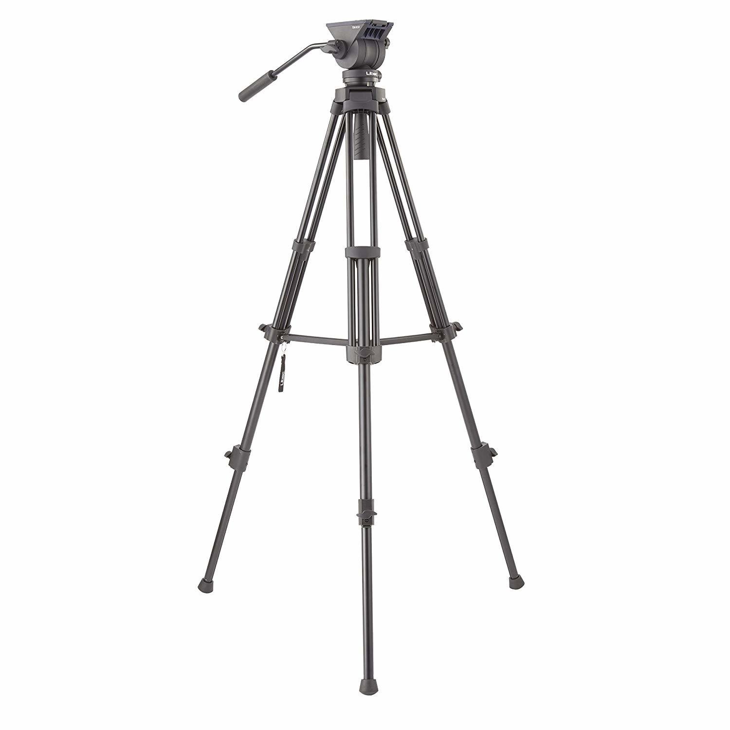 Tripode Libec: base - LIbec ALX-T + cabeza Libec ALX-H. Bolso para transportar