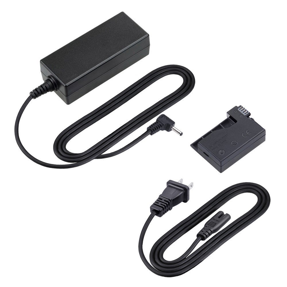 ACK-E8 AC Power Adapter Supply Kit para Canon EOS Rebel T5i/T4i/T3i/T2i/700d/650d/600d/550d/Kiss x6/beso X5/Kiss X4 Cámaras réflex digitales
