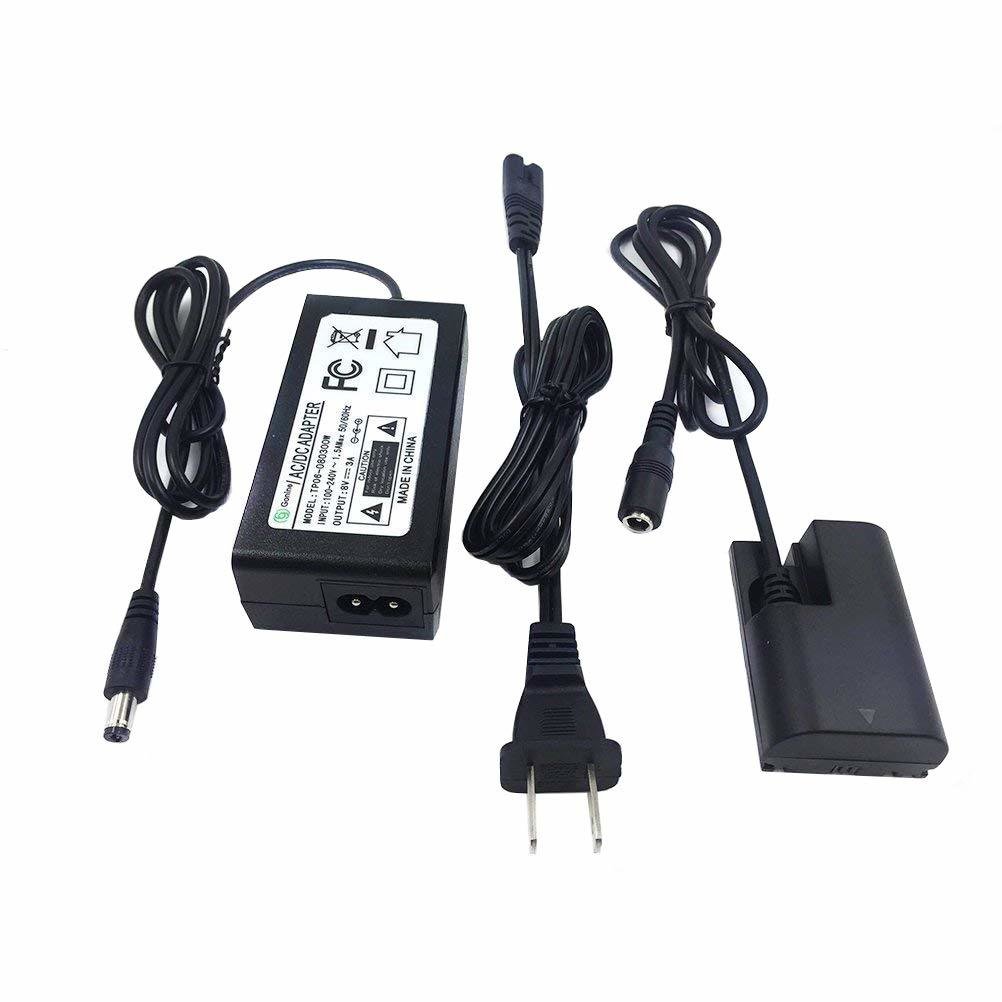 ACK-E6 - Adaptador de corriente CA para cámara Canon EOS 70D/7D, EOS 60D/6D, EOS 5D Mark II III, EOS 5DS, EOS 5DS-R, modelo ACK-E6 y DR-E6 DC (sustituye a la batería LP-E6/LP-E6N)