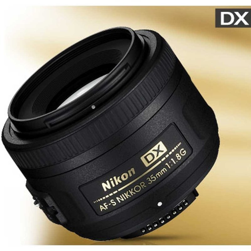Nikon lente de 35 mm f/1.8 AF-S DX Reconstruido certificado