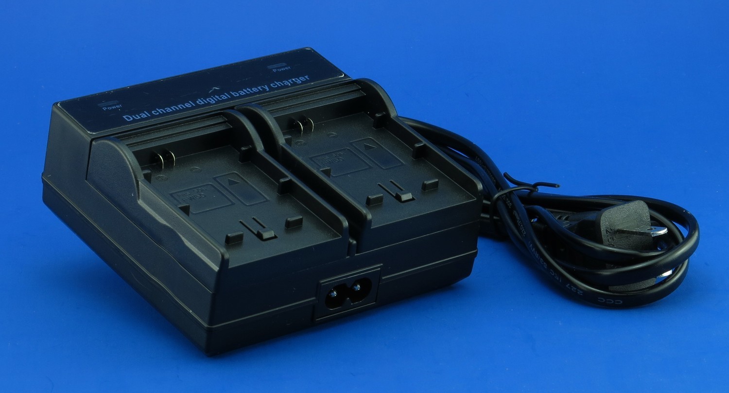 Cargador doble para Sony FW50 ( Sony A7/A7s/A7r)