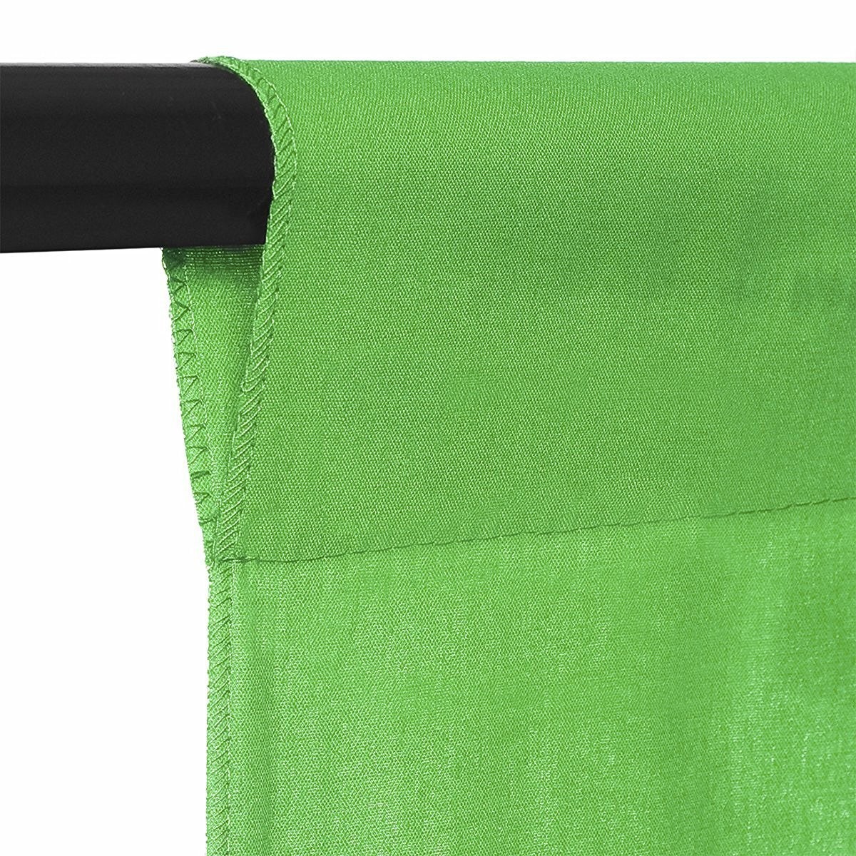 Prism Backdrops by Ravelli 10x20&#39; (9x18&#39; after pre-shrinkage) Chromakey Green Muslin Photo Video Backdrop Background 100% Cotton