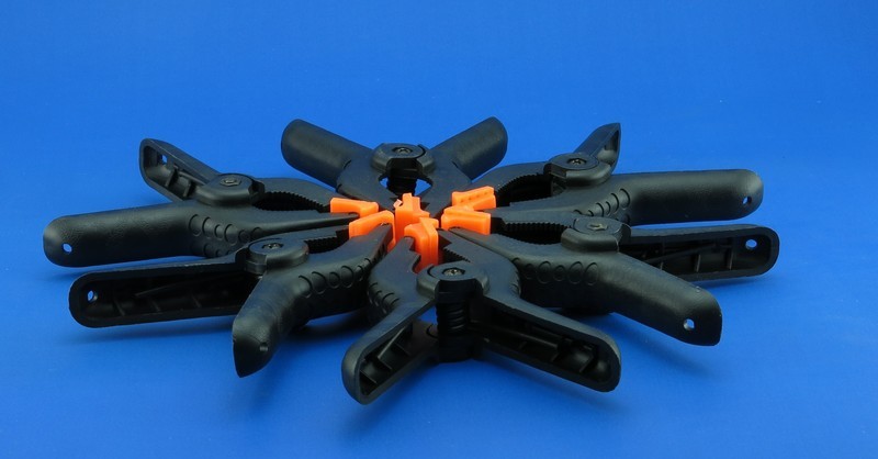 Heavy Duty Muslin Clamps 4 1/2 inch 6 Pack