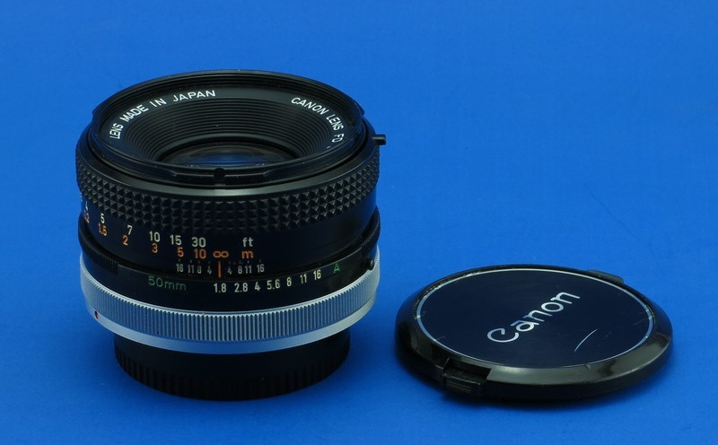 Canon FD 50 mm f1,8 Manual
