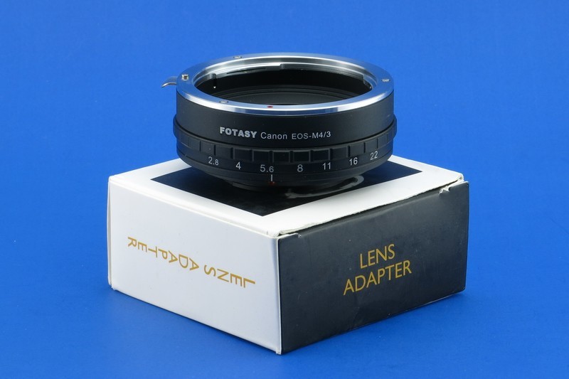 Fotasy Adaptador Canon FD -  M4/3 con diafragma