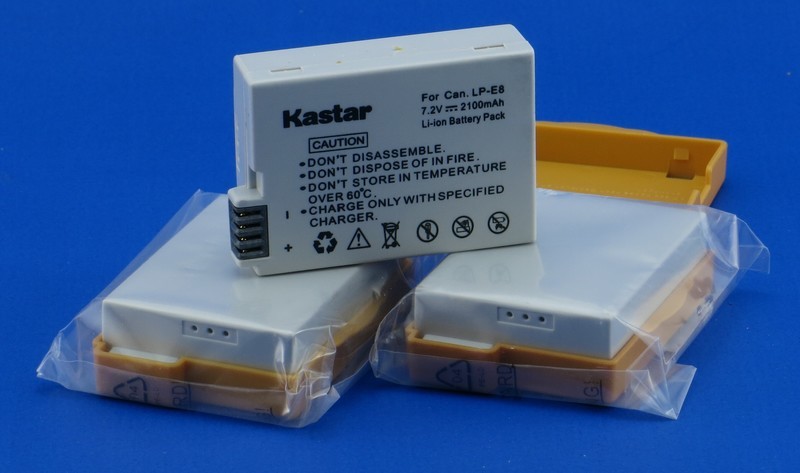 Kastar Bateria LP-E8 ( Analogo Canon LP-E8)