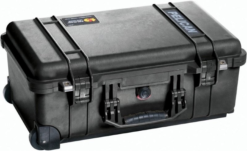 Pelican 1510-000-110 Carry On Case with Pick &#39;N&#39; Puck Foam (Black)