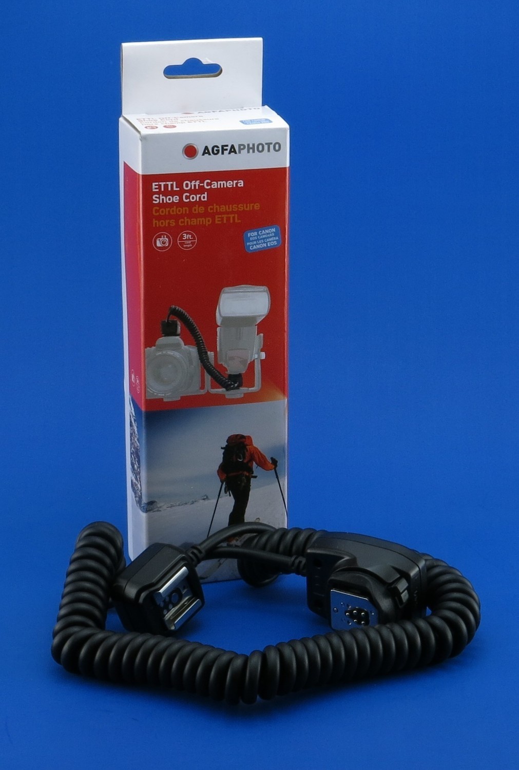 Agfa Photo Off Camera Shoe Cord for Canon