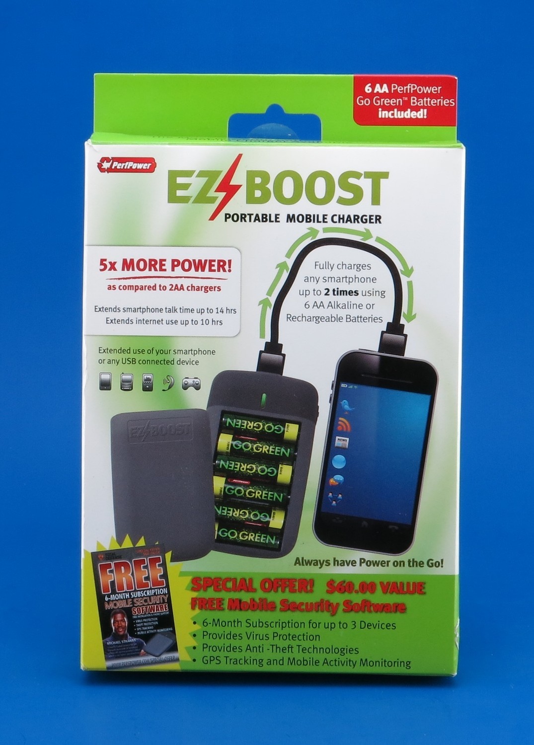 EZBoost portable mobile charger
