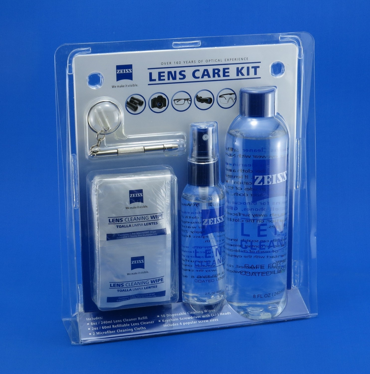 ZEISS Kit de limpieza para lentes