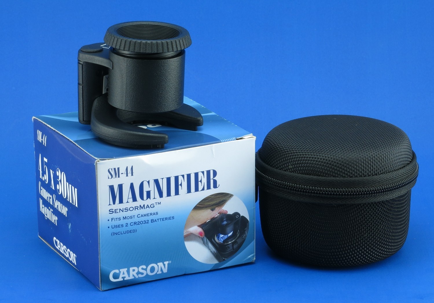 Carson Magnifier para limpieza de sensor DSLR