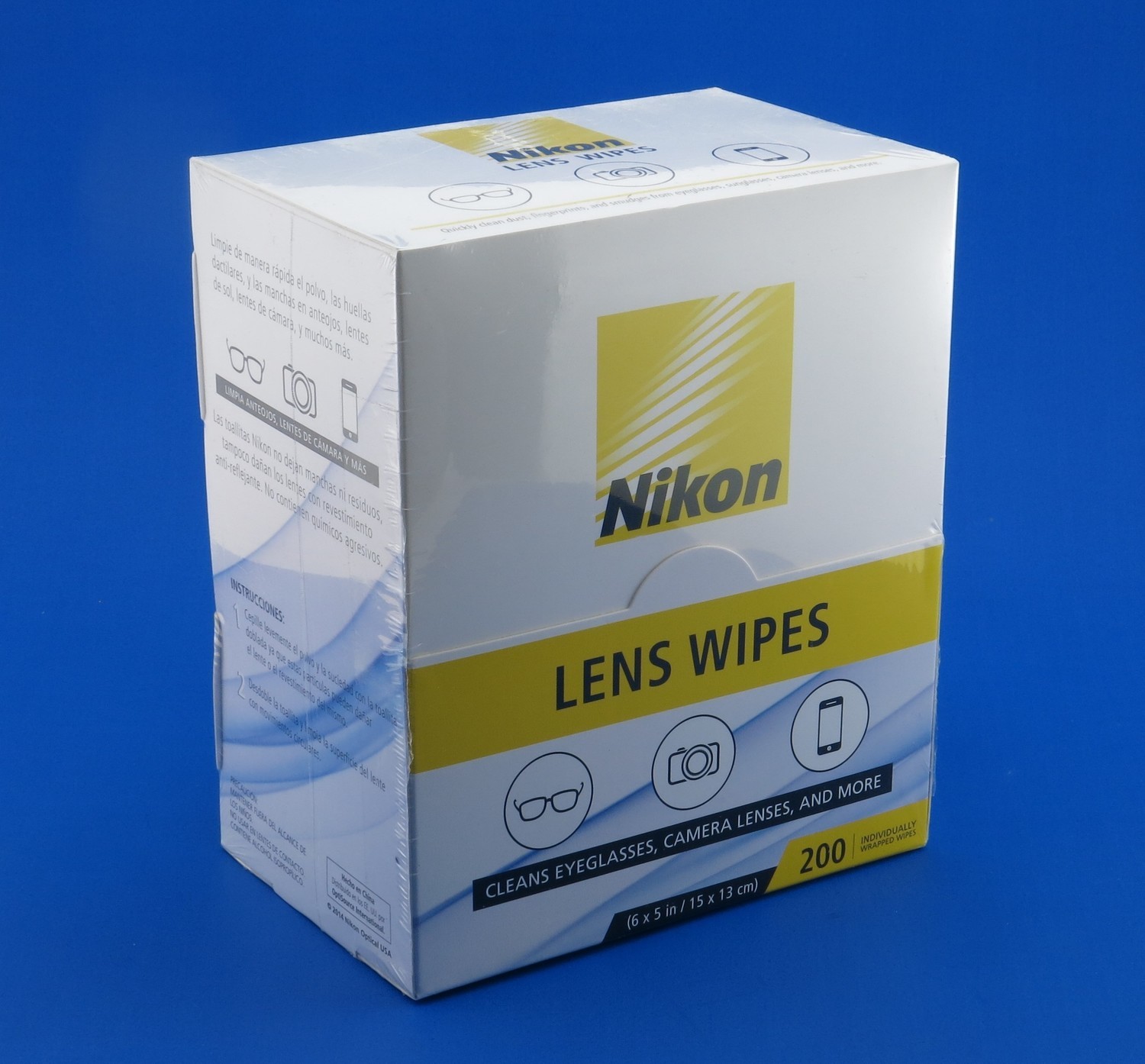 Nikon Pre-Moistened Lens Cloths Wipes 200 Count
