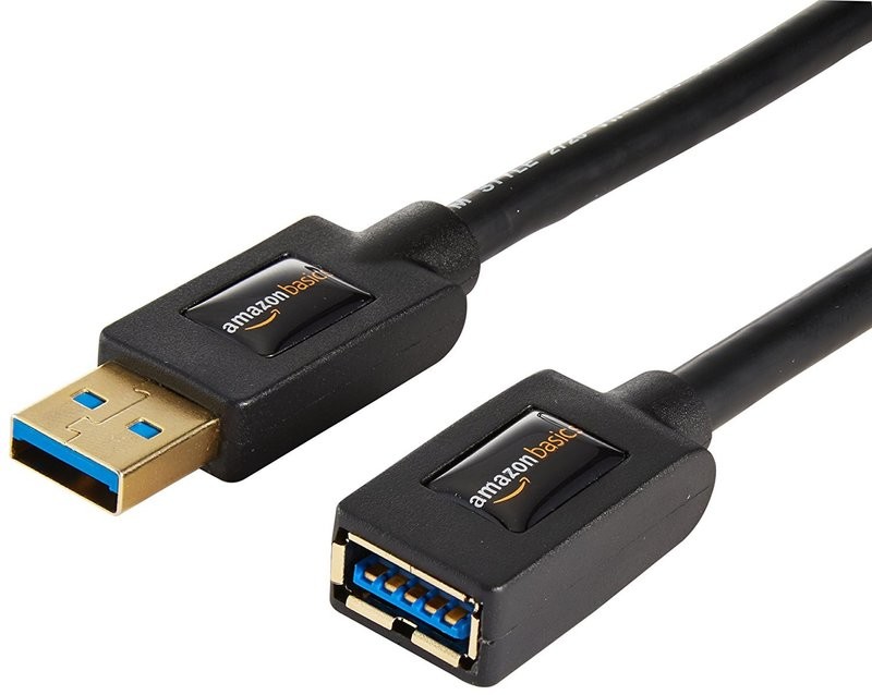 AmazonBasics USB 3.0 Extension Cable - A-Male to A-Female - 6 Feet