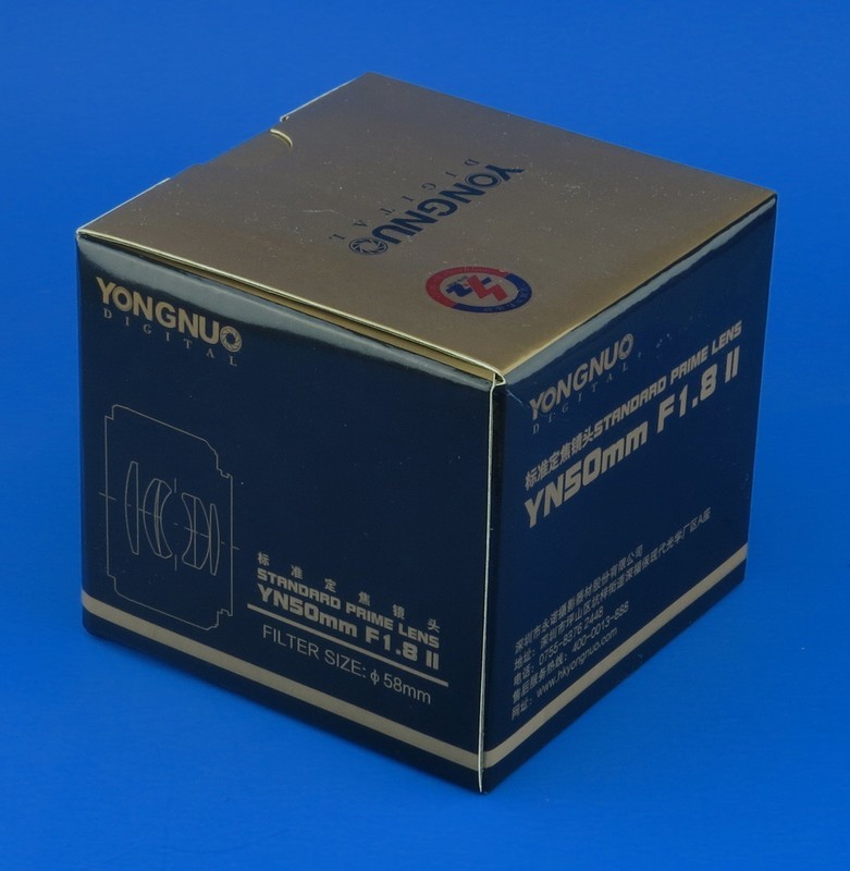 YONGNUO YN50mm F1.8 II Standard Prime lente para Canon EOS ( nuevo modelo )