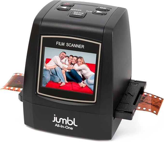 Jumbl 126KPK es un escáner digital todo-en-uno diseñado para digitalizar negativos