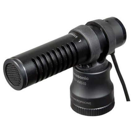 Panasonic VW-VMS10 - micrófono estéreo externo. Usado como nuevo. Exwlwnte estado.