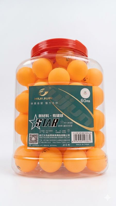 60 pelotas de ping pong 1 estrella (☆)