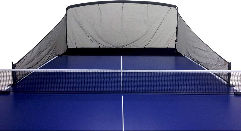 JOOLA iPong - Red de captura de fibra de carbón para mesa de ping-pong - Red de práctica que se adjunta a la mesa de ping-pong para la recolección de bolas