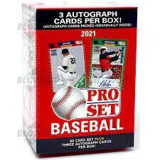 2021 Baseball Pro Set Blaster Box