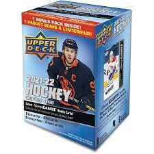 2021-22 Hockey Upper Deck Series 1 Blaster Box