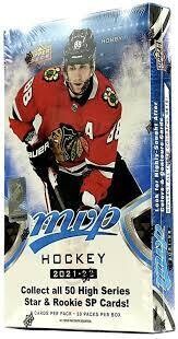 2021-22 Hockey Upper Deck MVP Hobby Box