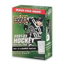 2021-22 Hockey Upper Deck Series 2 Blaster Box