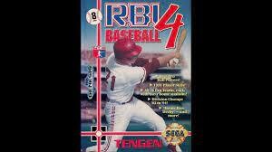 RBI Baseball 4 - Sega Genesis - Complete