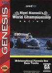 Nigel Mansell's World Championship Racing - Sega Genesis - Complete