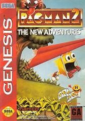 Pac-Man 2 The New Adventures - Sega Genesis - CART ONLY