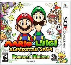 Mario & Luigi: Superstar Saga + Bowser's Minions - Nintendo 3DS - Complete