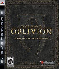 Elder Scrolls IV Oblivion Game of the Year - Playstation 3