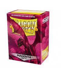 Dragon Shield 100 Standard Sleeves Matte Magenta