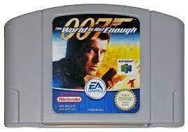 007 World Is Not Enough [Gray Cart] - Nintendo 64 