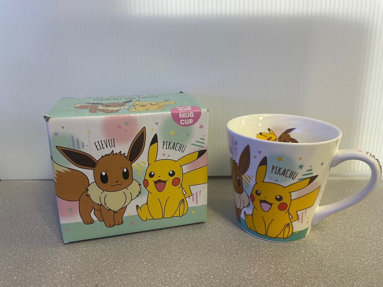 Pokemon Pikachu & Eevee Mug