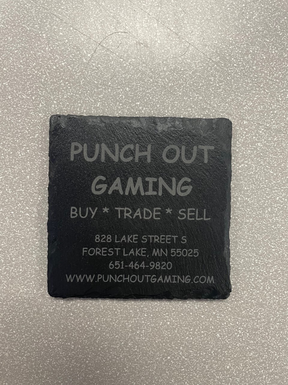 Coaster Punch Out Gaming