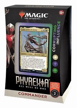 MTG Phyrexia All Will Be One Commander Deck Corrupting Influence