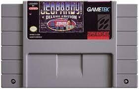 Jeopardy Deluxe Edition - Super Nintendo - CART ONLY