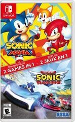 Sonic Mania + Team Sonic Racing - Nintendo Switch - Complete