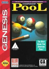 Championship Pool - Sega Genesis - Loose