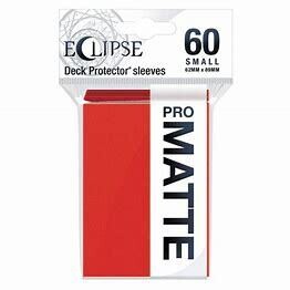 Eclipse Ultra Pro Red Sleeves Small Pro Matte 60