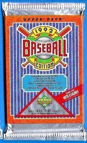 1992 Baseball Upper Deck Pack