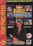 ESPN Baseball Tonight - Sega Genesis - Loose