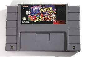 Tetris & Dr Mario - Super Nintendo - CART ONLY