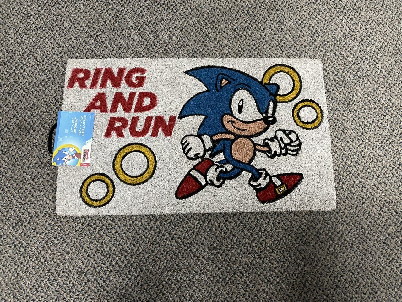 Sonic Doormat