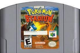 Pokemon Stadium - Nintendo 64 - CART ONLY
