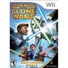 Star Wars Clone Wars Lightsaber Duels - Wii