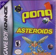 Pong / Asteroids / Yar&#39;s Revenge - GameBoy Advance - Loose