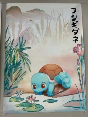 Canvas Print 18 Squirtle Water