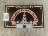 Princess Peach Doormat